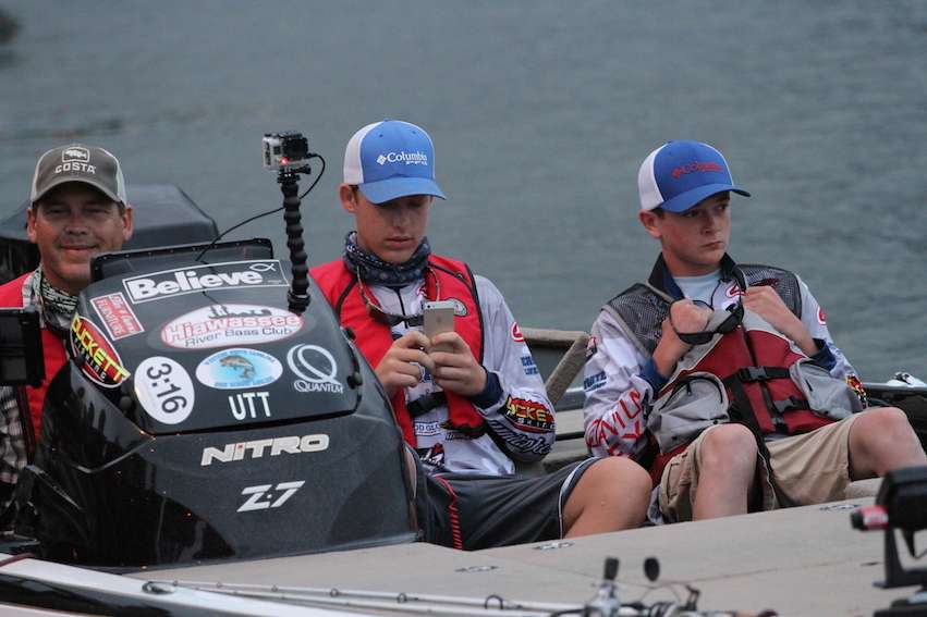 It's a popular theme among the high school anglers.