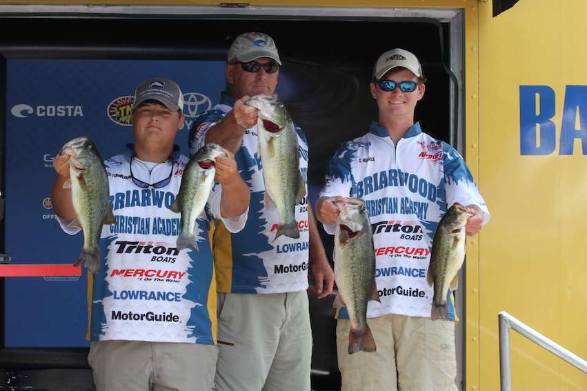 JT Russell and Jared Turnbloom from Briarwood High School sit in 7th with 16-10.