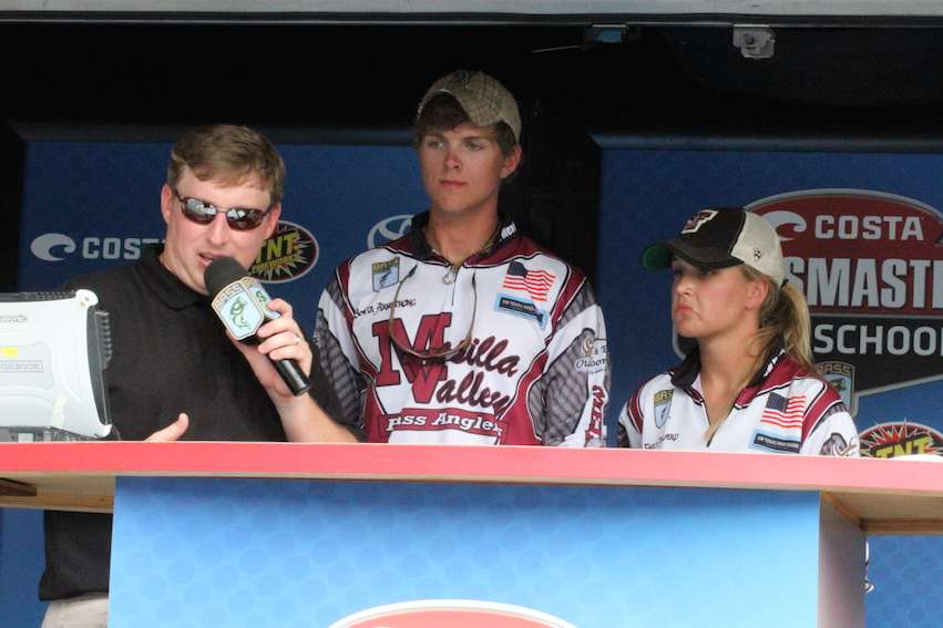 Bowdi Armstrong and Emily Pollard of the Mesilla Valley Bass Anglers is in 79th after weighing 3-7 on Day 1.