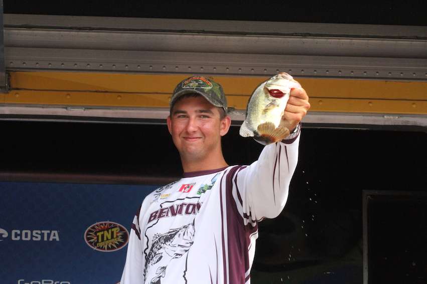 Trevor McKinney was proud of him and Dailus Richardson's lone keeper today. They still made it into the Top 50 to fish the second chance event.