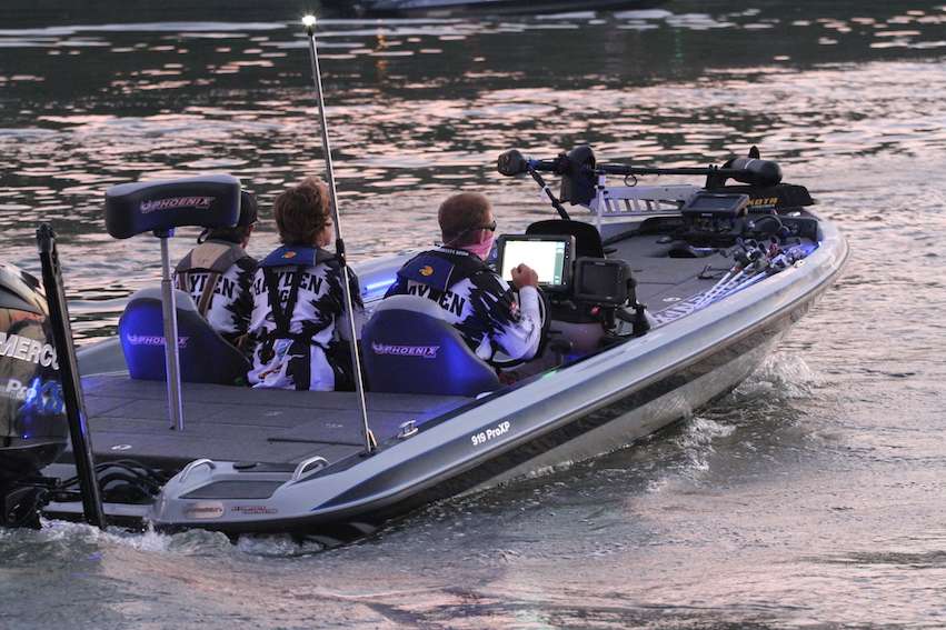 Two teams from Hayden High School in Alabama are fishing the final day as well.