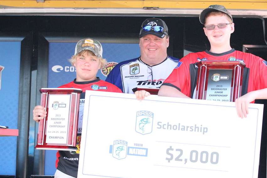 A nice $2,000 Scholarship for the Junior Nation Champions.