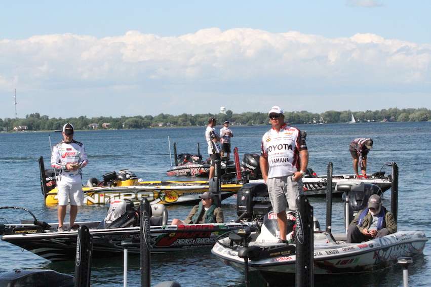 As always, some anglers were pleased with their Day 1 performance while others echoed about the differences in this year and 2013.
