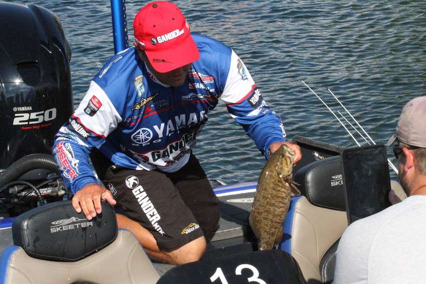 All eyes were on Dean Rojas, Angler of the Year leader, heading into this event.