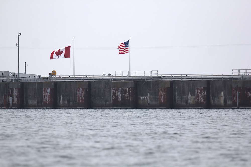 A look at the Canada and U.S. border. 