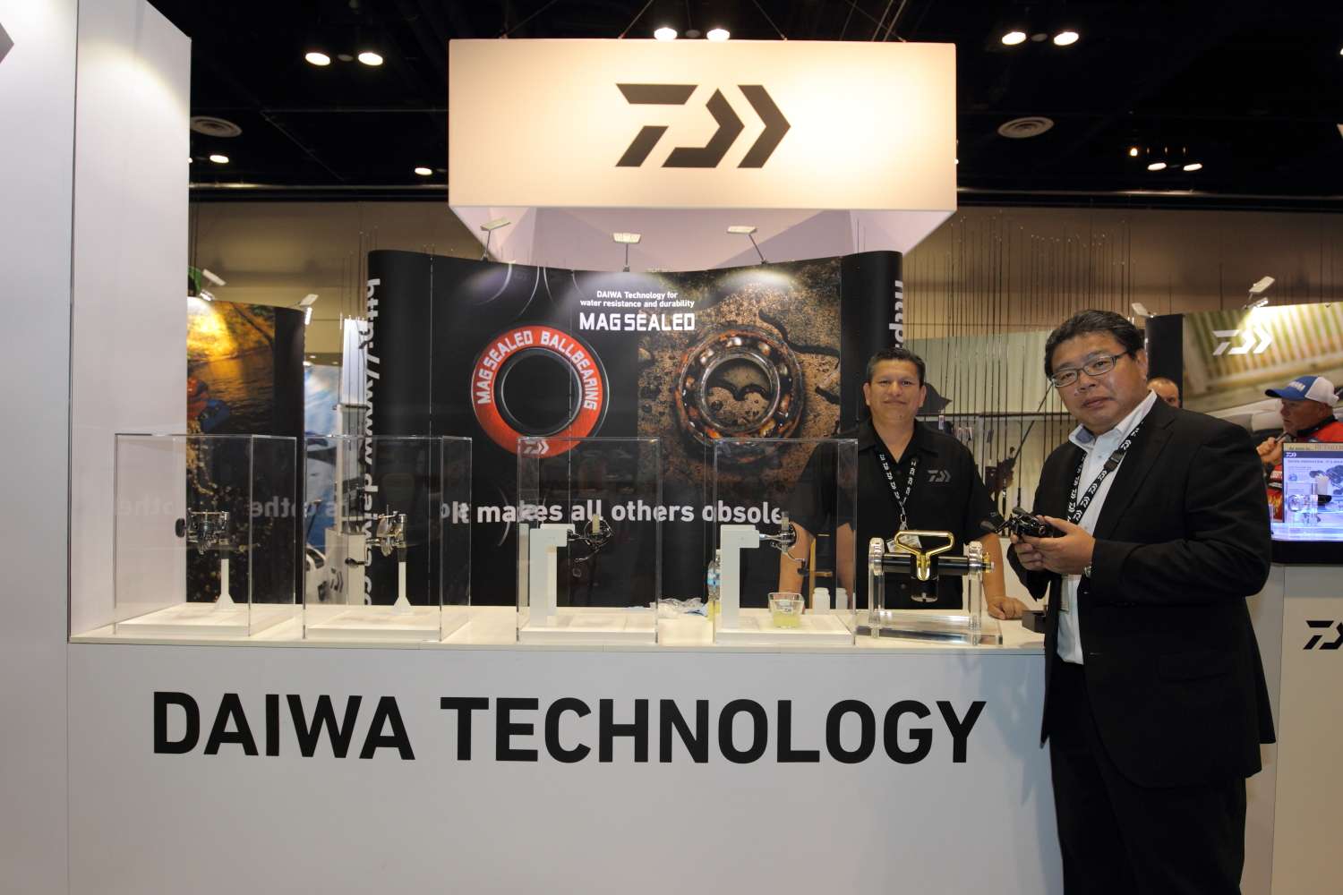 Tom Komatsu, president of Daiwa, is near and dear with technology.