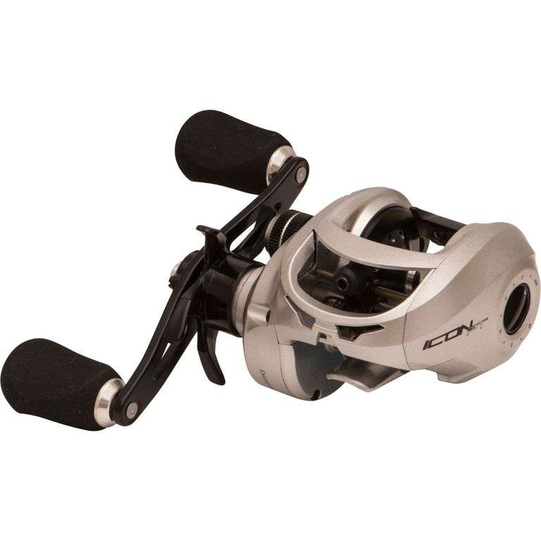 <p><strong>Quantum</strong></p>
<p>IconPT</p>
<p>Quantum's new IconPT is a new competitive-priced midrange reel. Featuring 11 bearings and floating pinion design, Quantum says this is one smooth casting and retrieving reel at its price range. A smooth operating multi-disc drag can handle the heat when largemouth digs deeper into a flooded bush, or when a smallmouth makes a head-shaking run. Plus, an oversized 90 mm, padded EVA, handle will serve as a winch in the hands of hardcore anglers. Available in both 6.3:1 and 7.0:1 ratios.</p>
