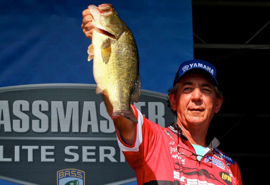 Zell Rowland (35th, 17-8); Rowland also took big bass honors for Thursday with one weighing 6-0.