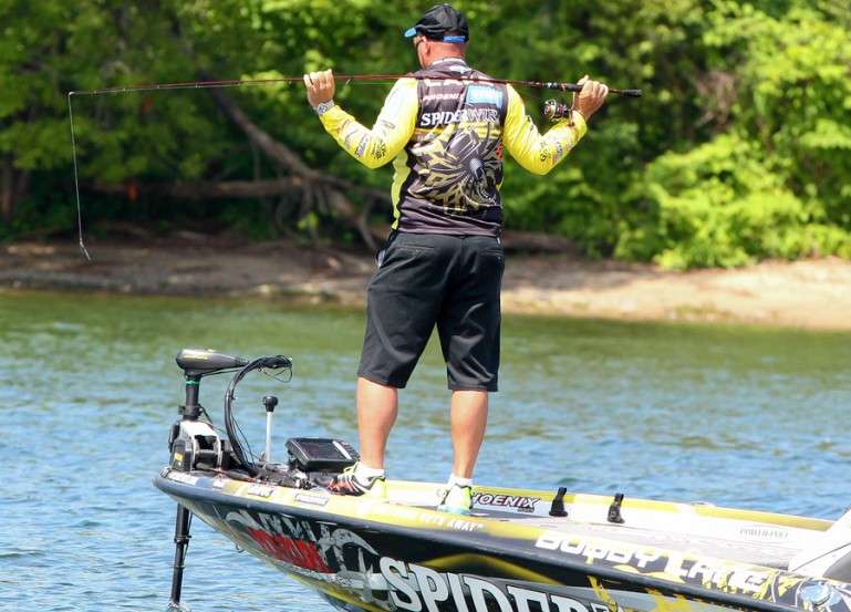 <i> Captions by Steve Wright</i><br>Before this tournament started, the Bassmaster Elite Series pros noted that smallmouth bass were in transition, rather than schooled up on deep structure like they were the last time the Elite Series came to the St. Lawrence River in 2013. 