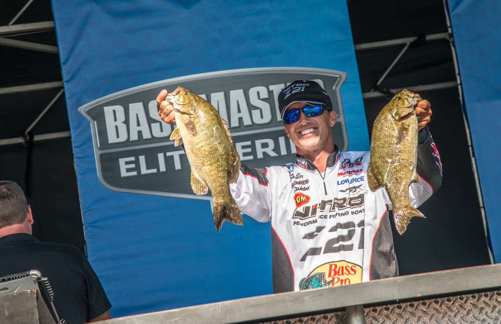 Evers shows off his best Day 4 pair.