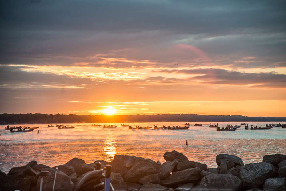 Did we mention those perfect Oneida Lake sunrises?