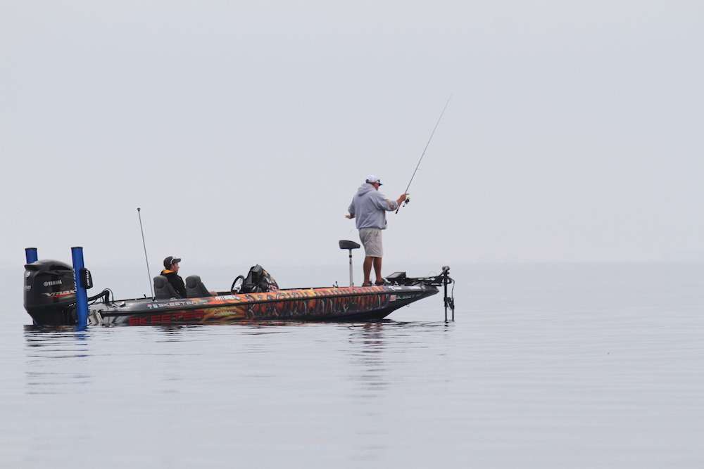 We head out on Lake St Clair to see who all we can find on Day 3 of the Plano Bassmaster Elite.