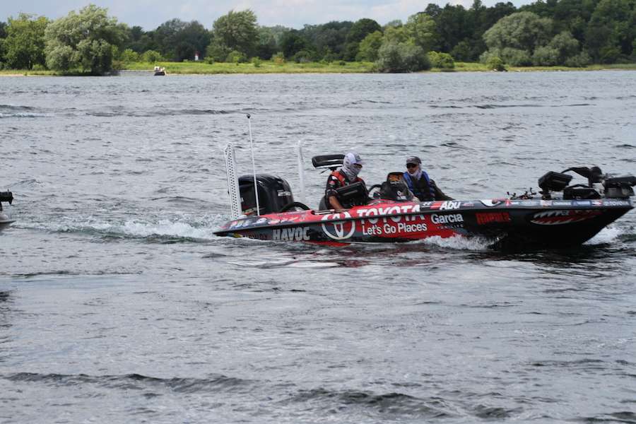 The word is Mike Iaconelli had a big day on the water.