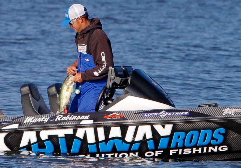 <b>37th, 407 points, Marty Robinson, Lyman, S.C.</b><br>
Robinson got off to a solid start by finishing 18th at the Sabine River and 22nd at Lake Guntersville, but heâs been hanging around the Classic bubble for a while now after finishing 50th, 70th and 56th in the last three Elite Series events.