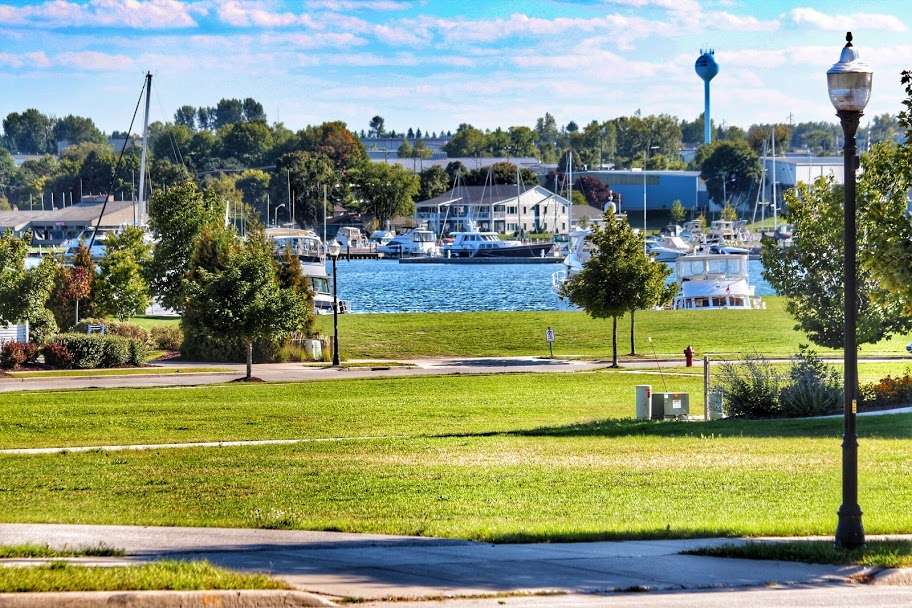 ...this town makes the water...accessible. God Bless you Sturgeon Bay for doing that. That is sweet water out there, clear blue fresh, and the easier it is for people to get to, the greater protection it will have. When you can touch it, you can appreciate it.