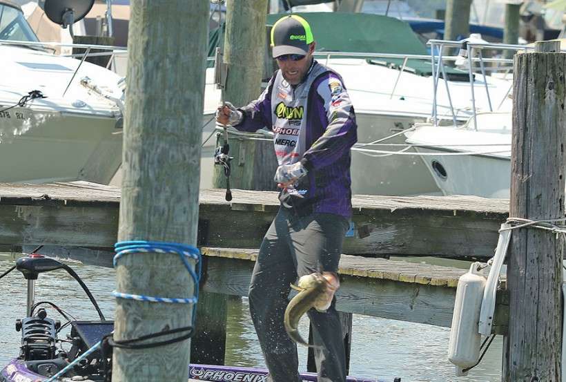 By midday, Martens had lost a 5-pound lead over Bill Lowen, who quickly caught a limit and upgraded through much of the day. 
