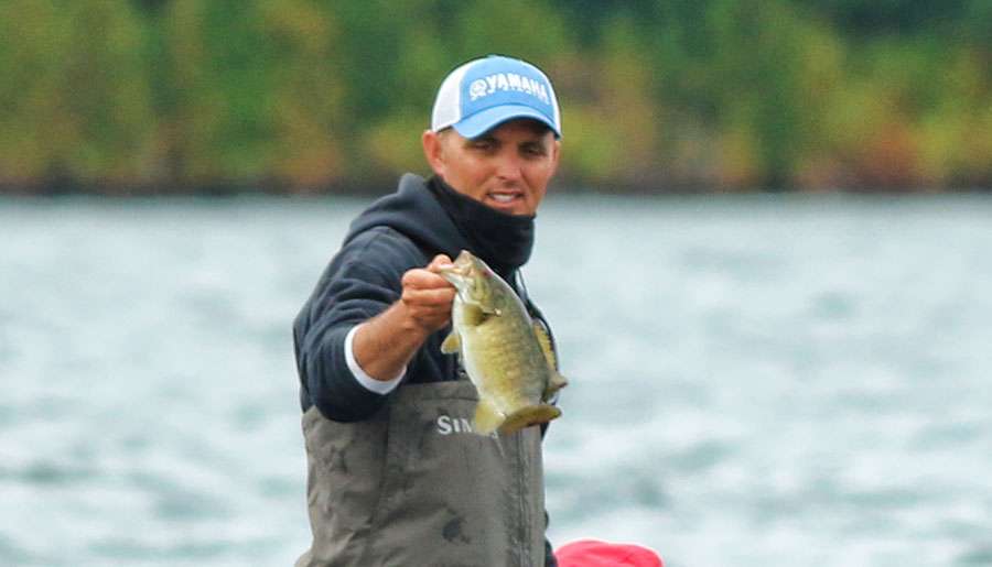 Robinson had only caught three fish on Day 1. A limit on Day 2, allowed him to basically maintain his status of Classic qualifier.