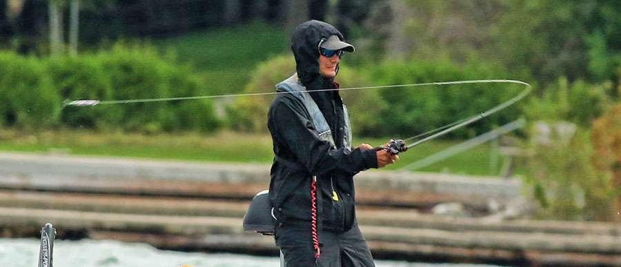 Lee is one of the anglers locked into the Classic. But trying to improve his AOY standing.