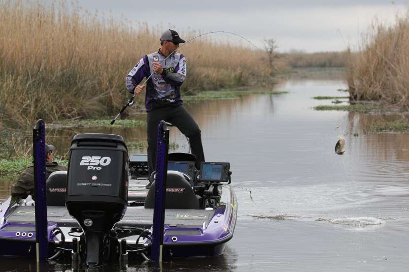 Martens was determined to improve on his Sabine River performance of 2013, when he finished 85th, then had to dig himself out of that hole to win his second Angler of the Year title. 