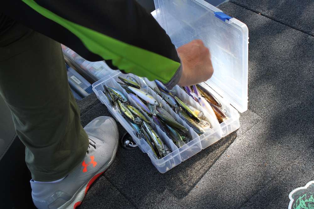 Jerkbait fishing is a known commodity as well.