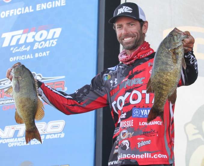 Just keep this in mind: If Mike Iaconelli can catch only 11-7 one day and move up in the unofficial AOY standings, then catch 16-10 the next day and not move at all, anything can happen on Sunday when these final Classic berths are officially determined.