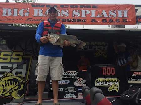 Charles Sudduth of Bastrop, TX weighed in a 7.74-pounder.