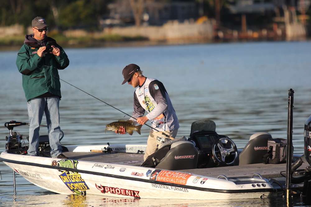 He already qualified for the Classic via his Bass Pro Shops Bassmaster Open win on Fort Gibson last week. 