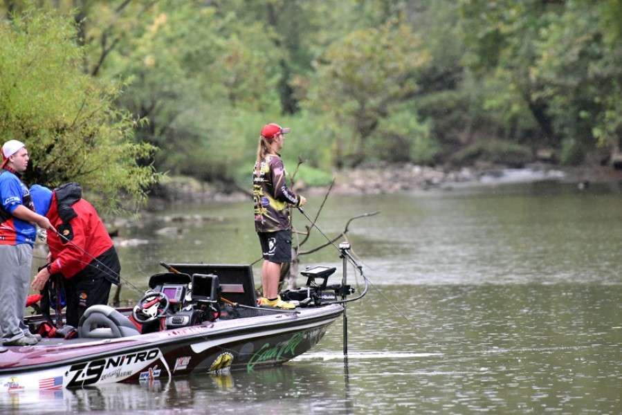Jefferson/Madison County anglers Nick Denham and Cole Baker went as far as you can go up the river.
