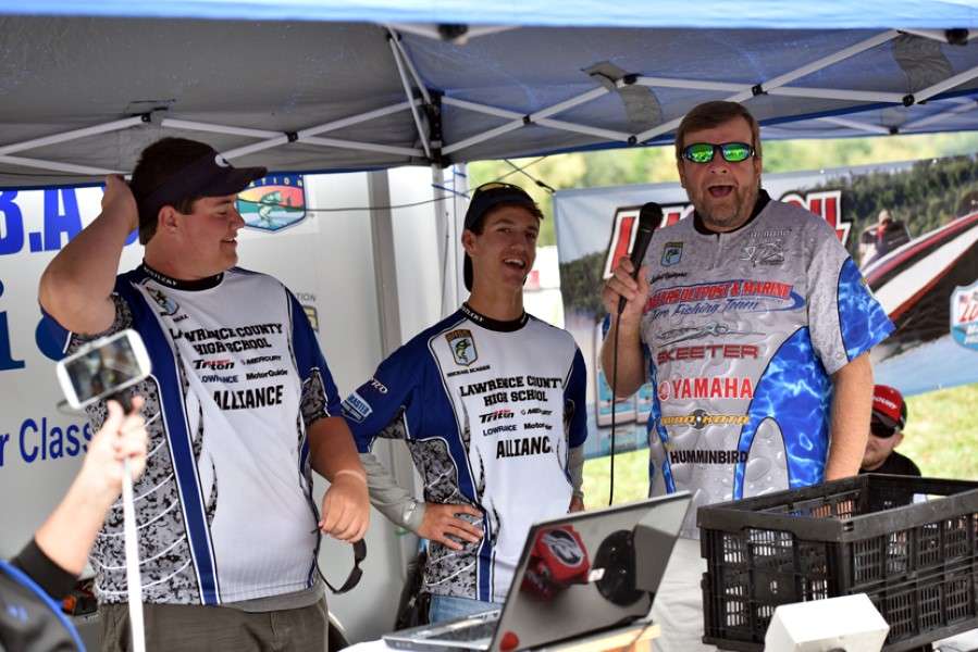 Lawrence County talking about fishing the 2015 B.A.S.S. National Championship.