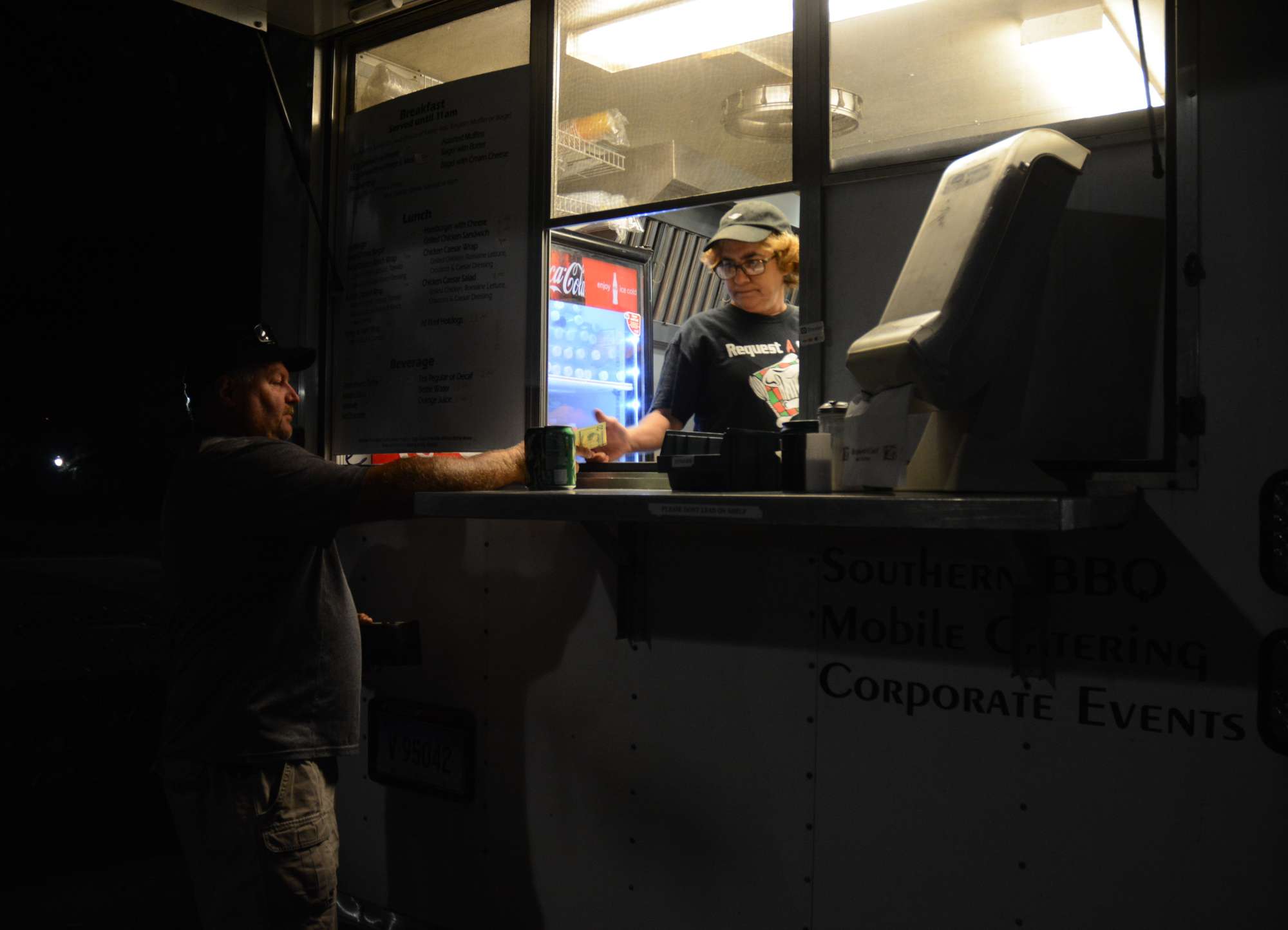A food truck was on hand in Riverside Park in Hartford for Day 1 of the 2015 Old Milwaukee B.A.S.S. Nation Eastern Divisional.