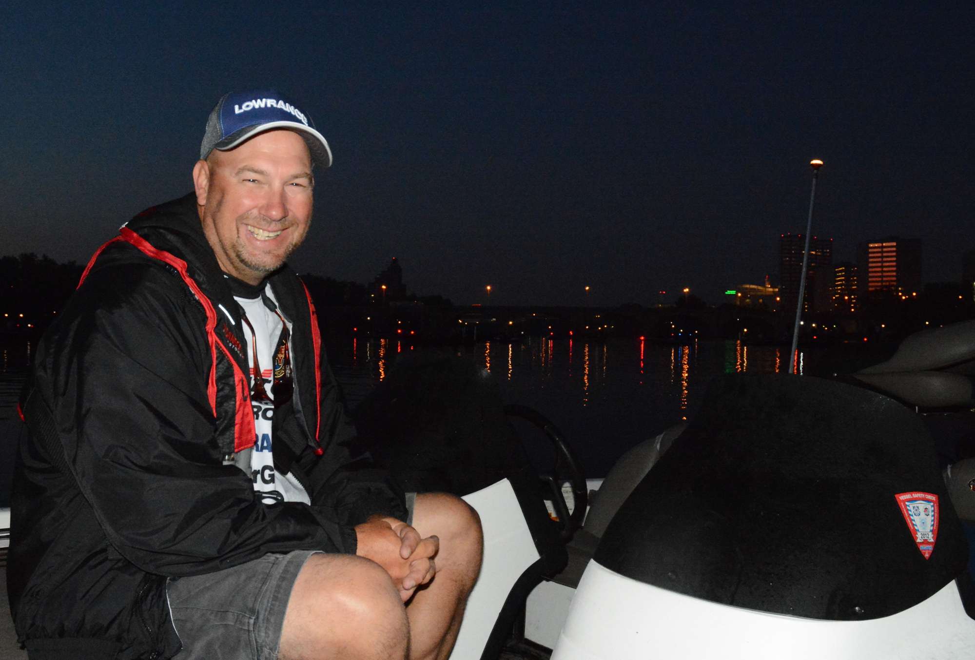 ... and Biron is holding down the next-to-last spot for Connecticut. Both anglers are hoping to upgrade today.