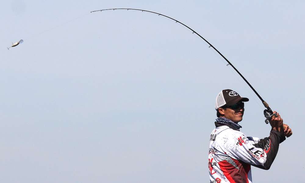 Mui only needs a couple more solid days of fishing to qualify for the Elite Series. 