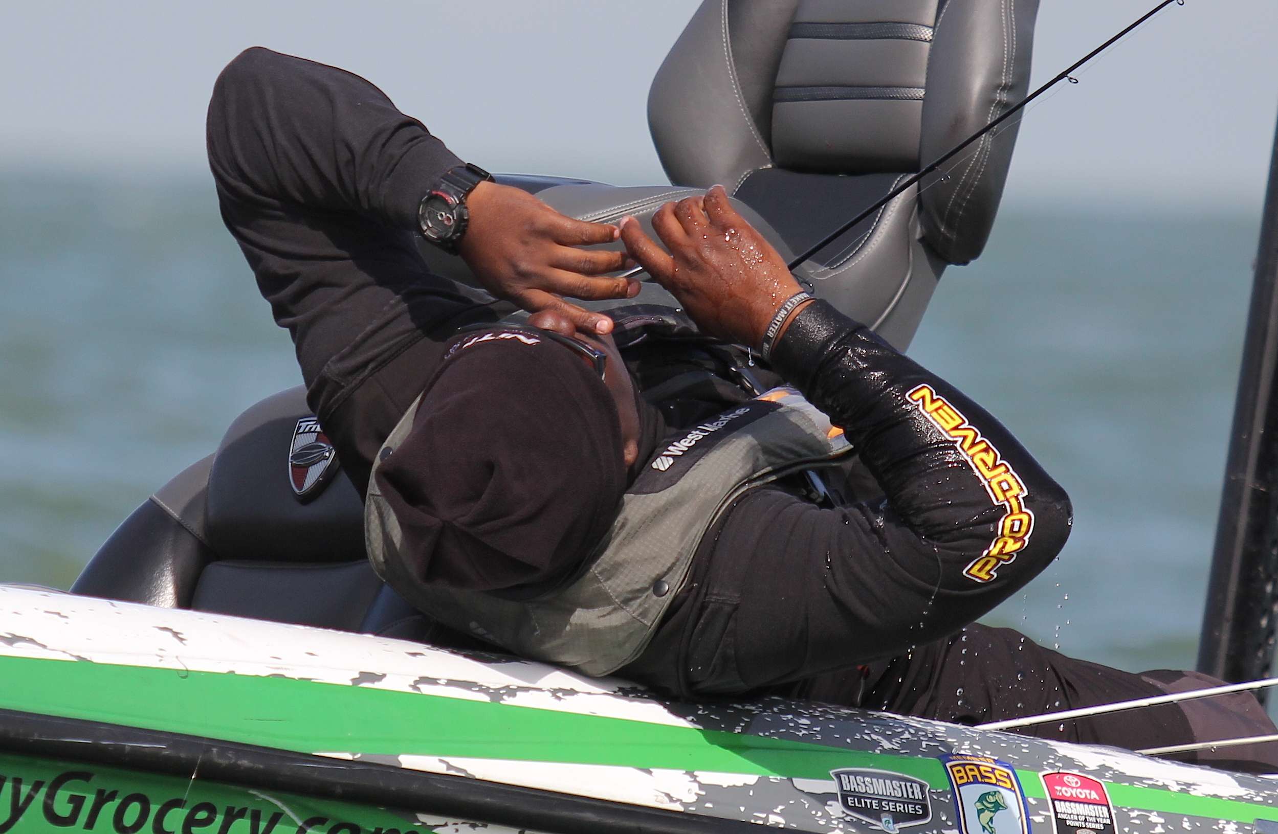 After watching Remitz boat 18 pounds and then missing an opportunity at a big one of his own, his misery is palpable.