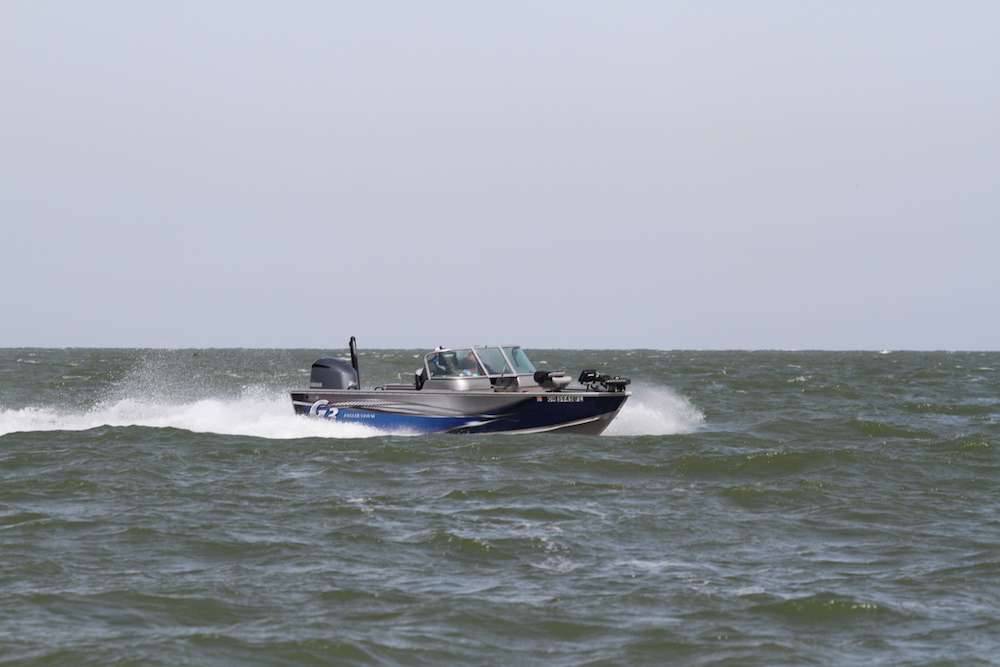Even the occasional walleye boat was buzzing through.