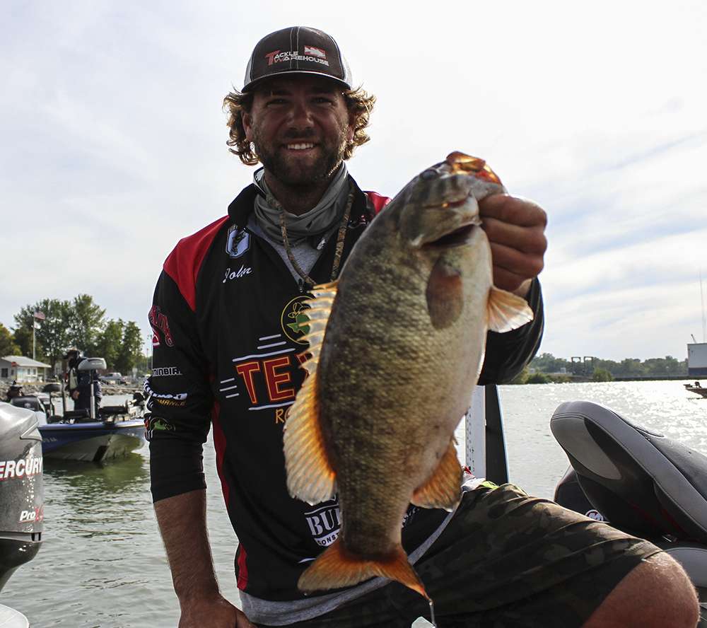 John Hunter may have clinched himself as well. He brought some good fish to the scales today.