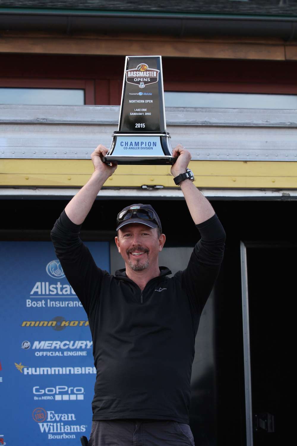 Mark Shopene is you co-angler champion of the Bass Pro Shops Northern Open presented by Allstate on Lake Erie. 