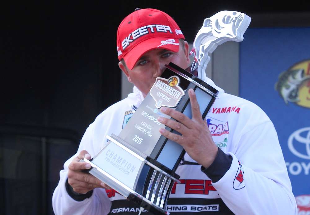 Whitney Stephens wins the Bass Pro Shops Northern Open presented by Allstate on Lake Erie. 