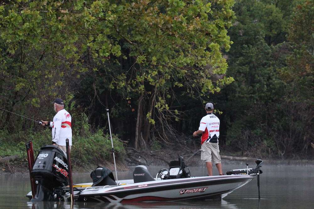 Whatley brought in 18-9 on Day 1 to take the lead by nearly a pound. 