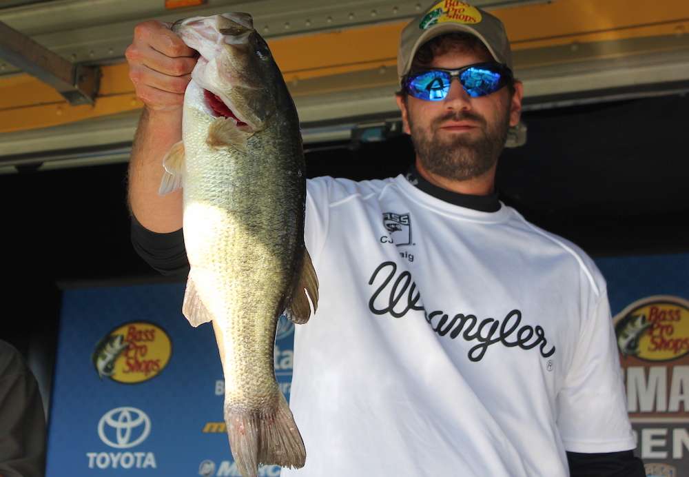Co-angler Chad Craig finishes 58th with 6-11.