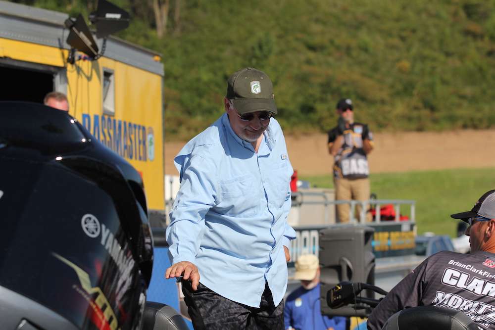 Co-angler Lonnie Miller is up next...