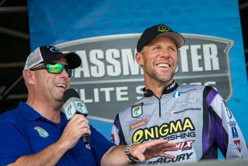 With the Toyota Bassmaster Angler of the Year title already wrapped up with a bow on it for Aaron Martens, the AOY Championship at Sturgeon Bay, Wisc., is going to be all about the final qualifying spots for the 2016 GEICO Bassmaster Classic at Oklahomaâs Grand Lake Oâ the Cherokees.