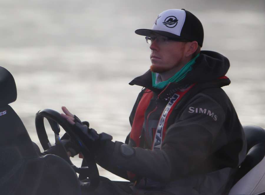 Josh Bertrand, who has already qualified for the 2016 Bassmaster Classic, is also competing this week.