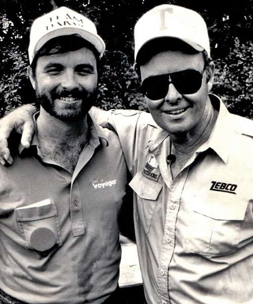 Dance, with Bassmaster.com editor Steve Bowman some 25 years ago, related the story that Volunteers Coach Doug Dickey sent him some hats after he corresponded with a football recruit who was a fan of his.