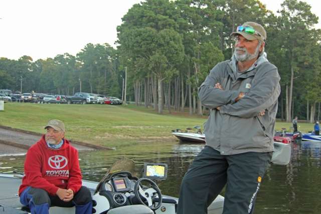 B.A.S.S. media members Steve Bowman and James Overstreet have been fishing together for years. Bowman bought a Tundra and registered in Bonus Bucks, so he and âJ.O.â came to compete and have fun on a lake they both love to visit. 