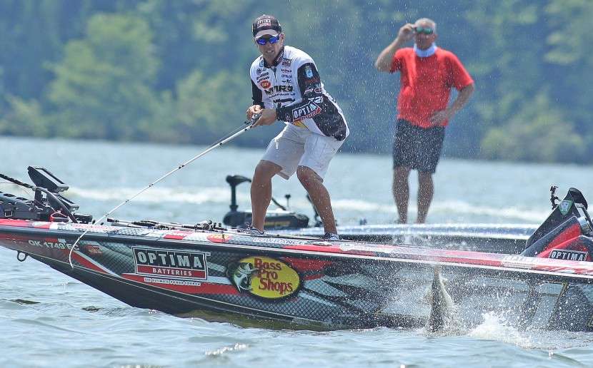 In all honesty, Edwin Evers actually had two money fish that separated him from the field of BASSfest on Kentucky Lake.  