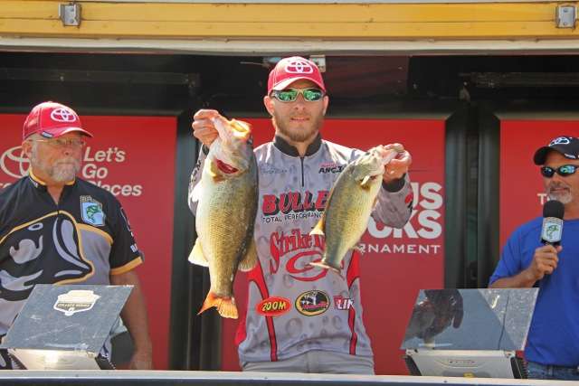 Young angler Brooks Webre got it done on âThe Bend.â