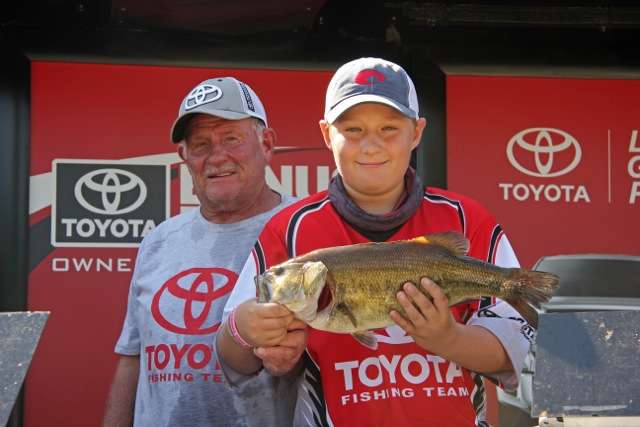 And speaking of young anglers â do you think these two might be just a little proud? They should be! Way to go Hawsey and Adams!