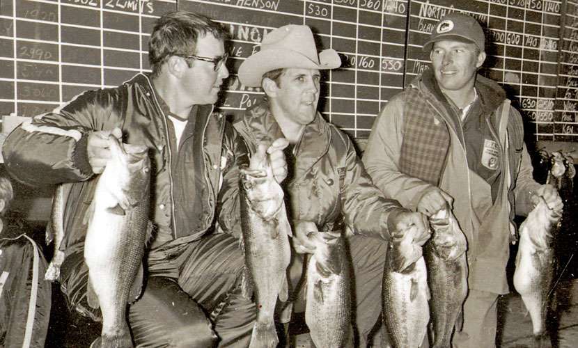 Dance, who began his TV show in 1968, was one of bass fishingâs first superstars along with Roland Martin (right). 