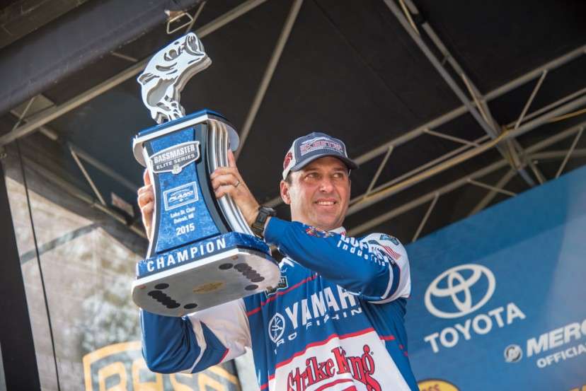 While the fish was the key to him winning, it provided one more benefit. For the first time in the last five events, Faircloth climbed into contention to qualify for the 2016 Bassmaster Classic.