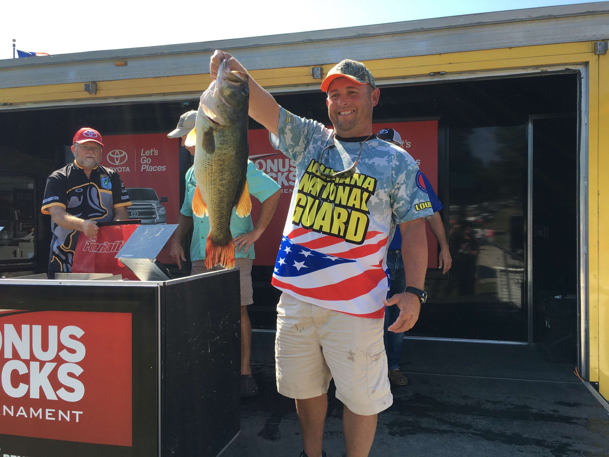 The big bass of the tournament weighed 9-6!